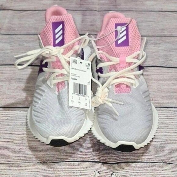 Adidas Alphabounce Beyond Shoes Size 5.5 Girls New - Picture 3 of 6